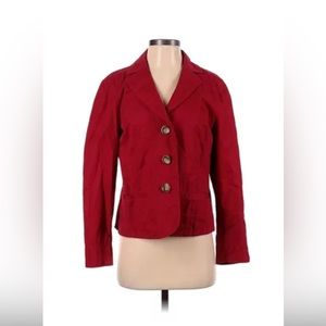 Vintage L.L. Bean Sports Jacket Blazer
Red Size 12 Regular